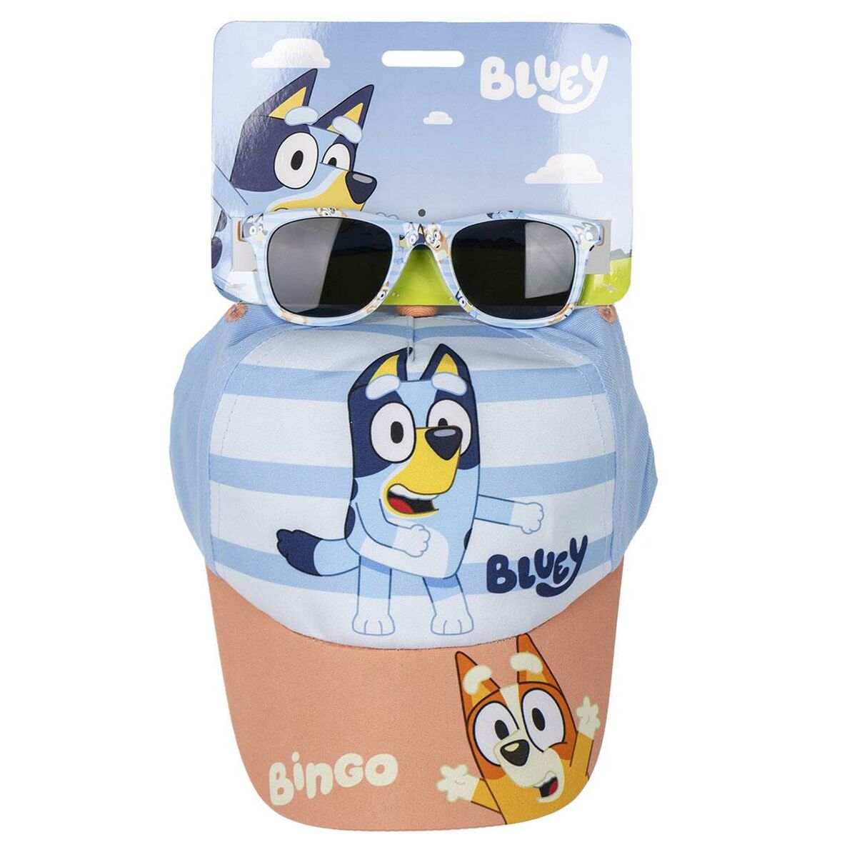 Barnkeps Bluey Blå (51 cm)