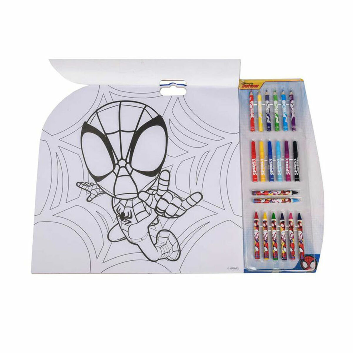 Aktivitetslåda för förgläggning Spidey 5-i-1 - 3