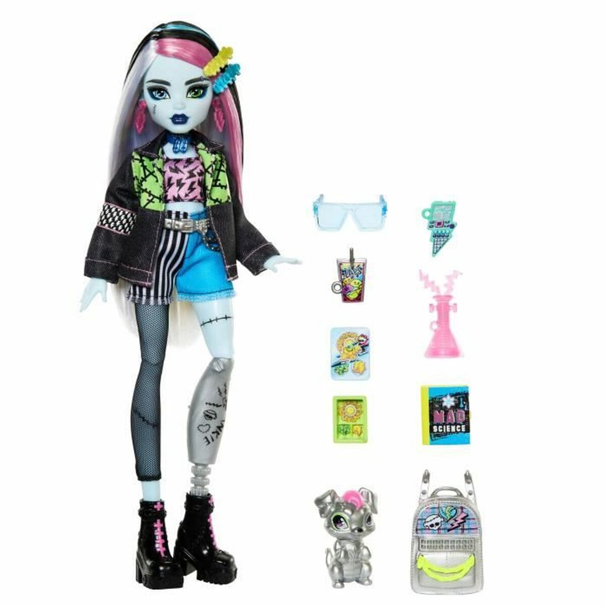 Babydocka med tillbehör Monster High Frankie Stein - 6