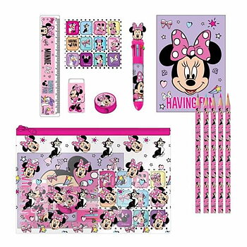 Pennor Minnie Mouse Rosa Plast