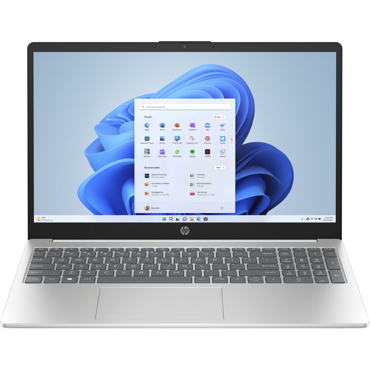 Bärbar dator HP 15-FD0036NS 15,6" Intel Core i3 N305 8 GB RAM 256 GB SSD