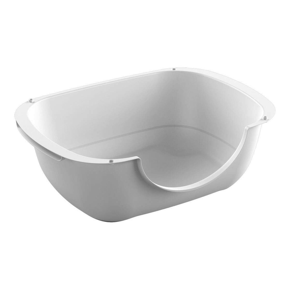 Kattlåda Rotho Bella Cat Vit Plast 56 x 19 x 39 cm