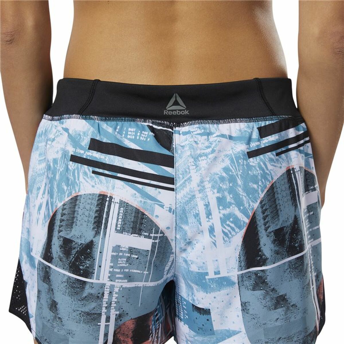 Sportshorts för kvinnor Reebok Wor Moonshift Himmelsblå - 5