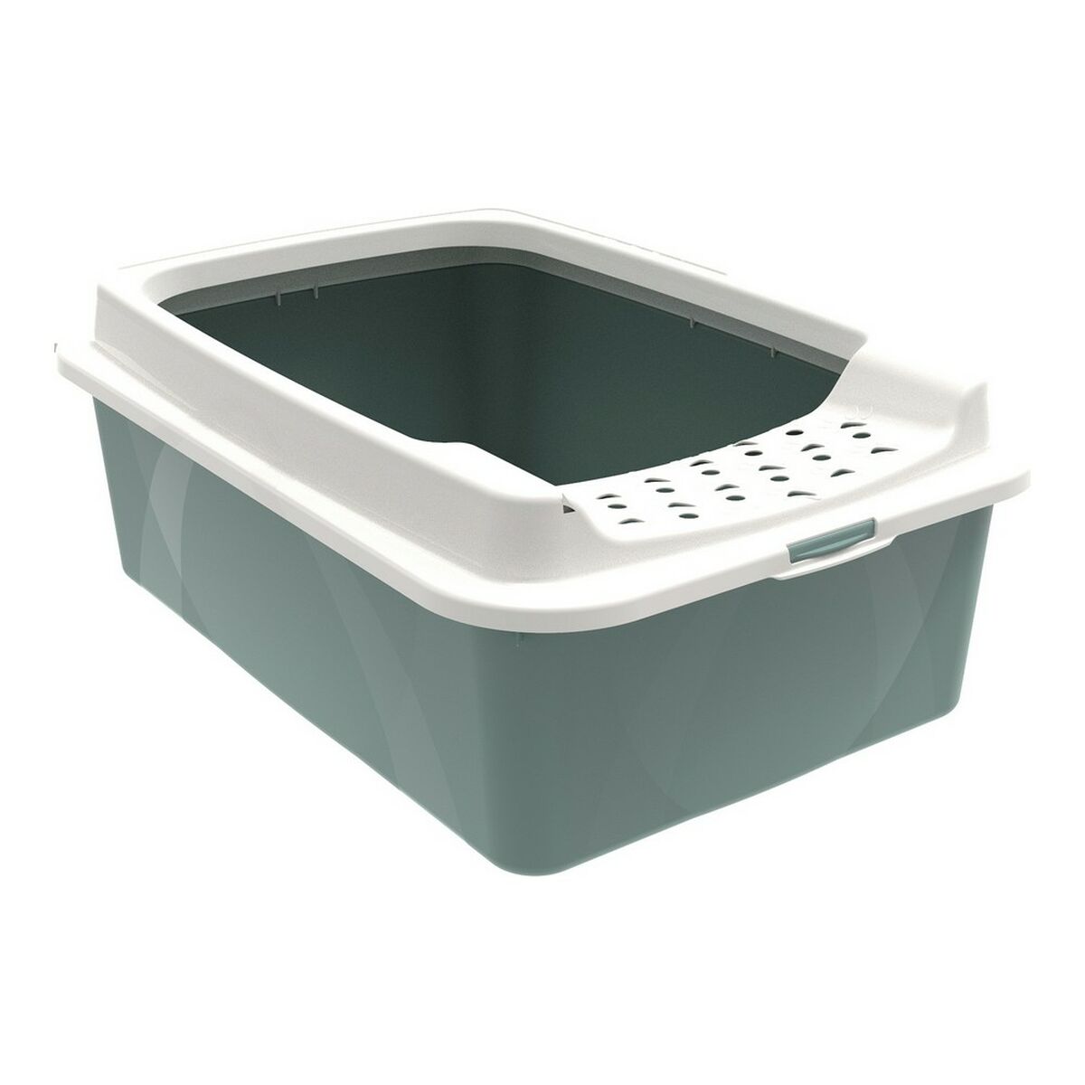 Kattlåda Rotho Bonnie Eco Grön 56 x 17 x 40 cm Plast