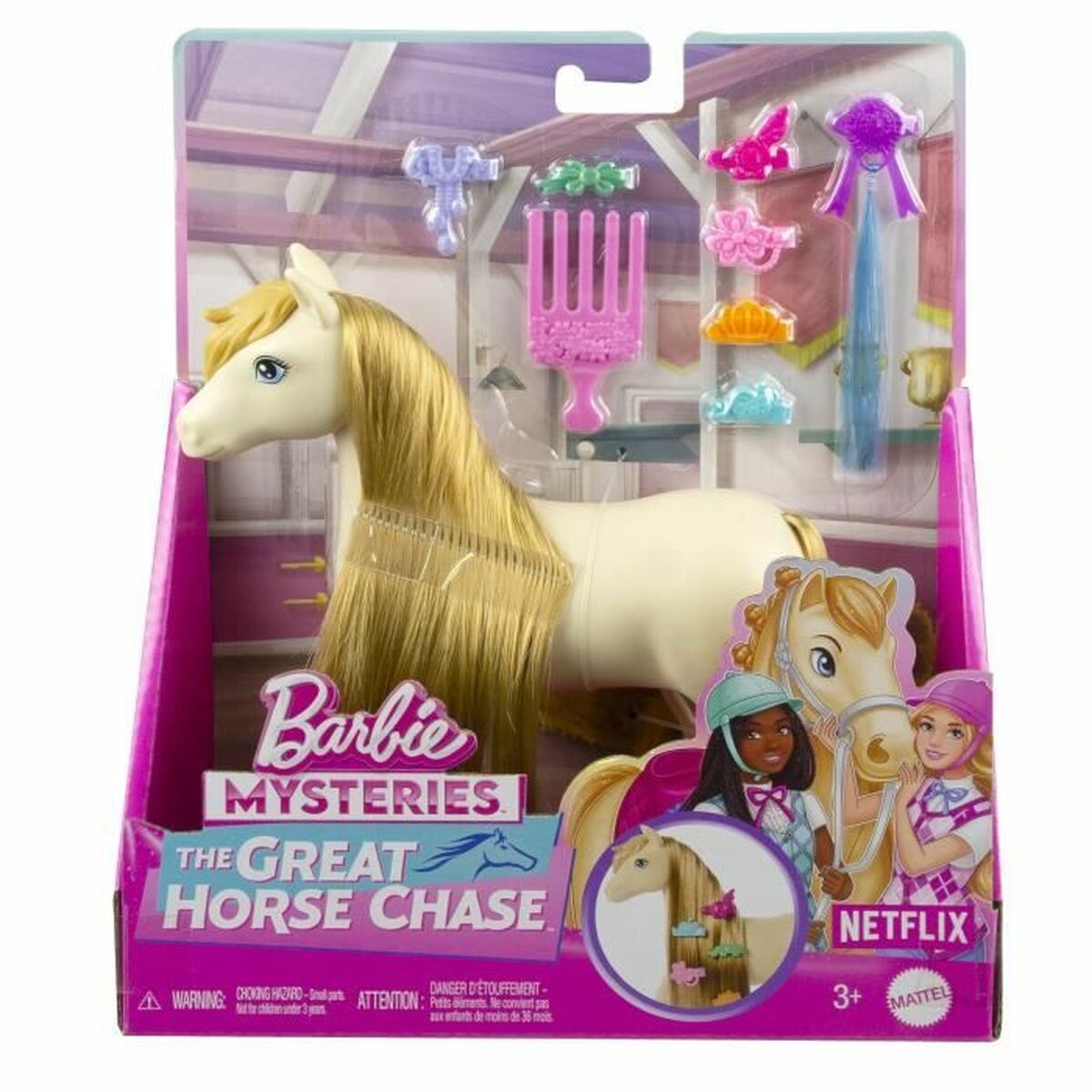 Babydocka med tillbehör Barbie Barbie Mysteries: The Great Horse Chase - 5