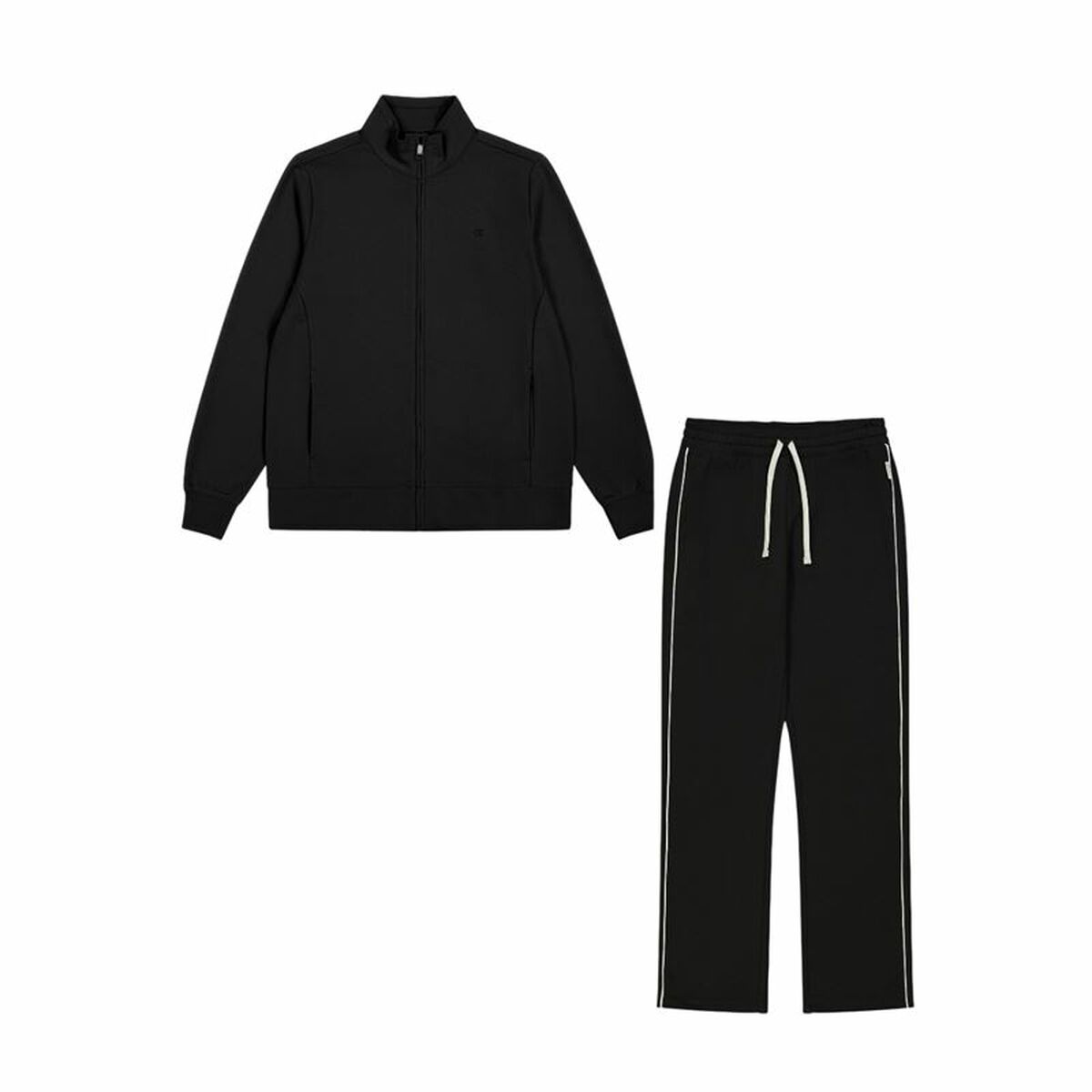 Träningsoverall, Dam Champion Full Zip Suit Mujer Svart