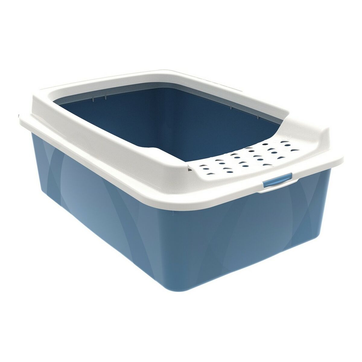 Kattlåda Rotho Bonnie Eco Blå 56 x 17 x 40 cm Plast