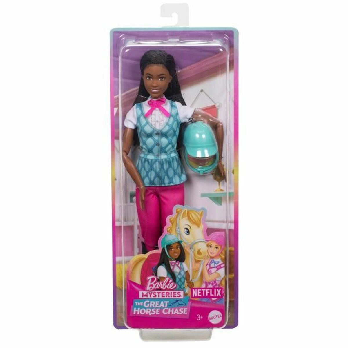 Babydocka med tillbehör Barbie Barbie Mysteries: The Great Horse Chase - 4