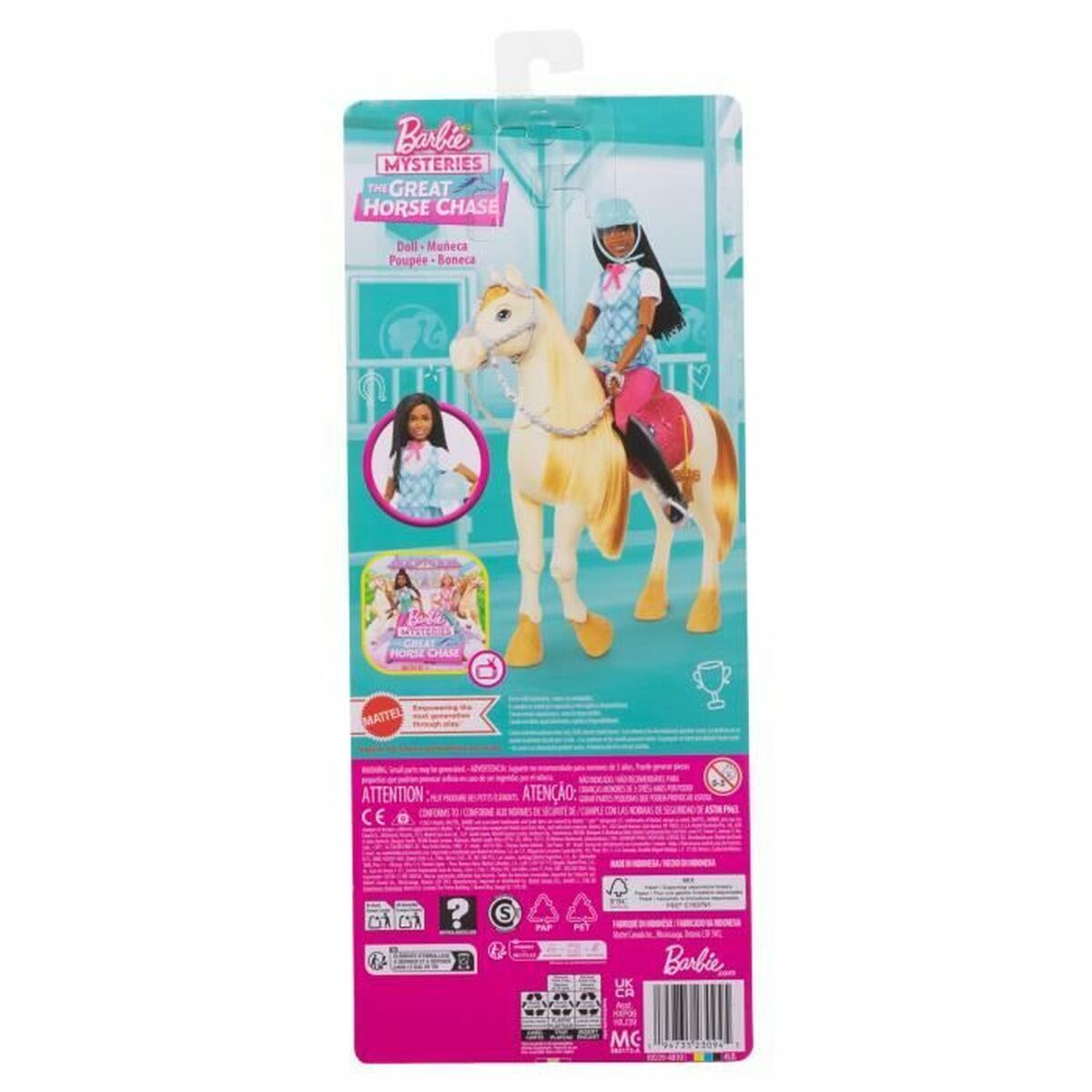 Babydocka med tillbehör Barbie Barbie Mysteries: The Great Horse Chase - 5