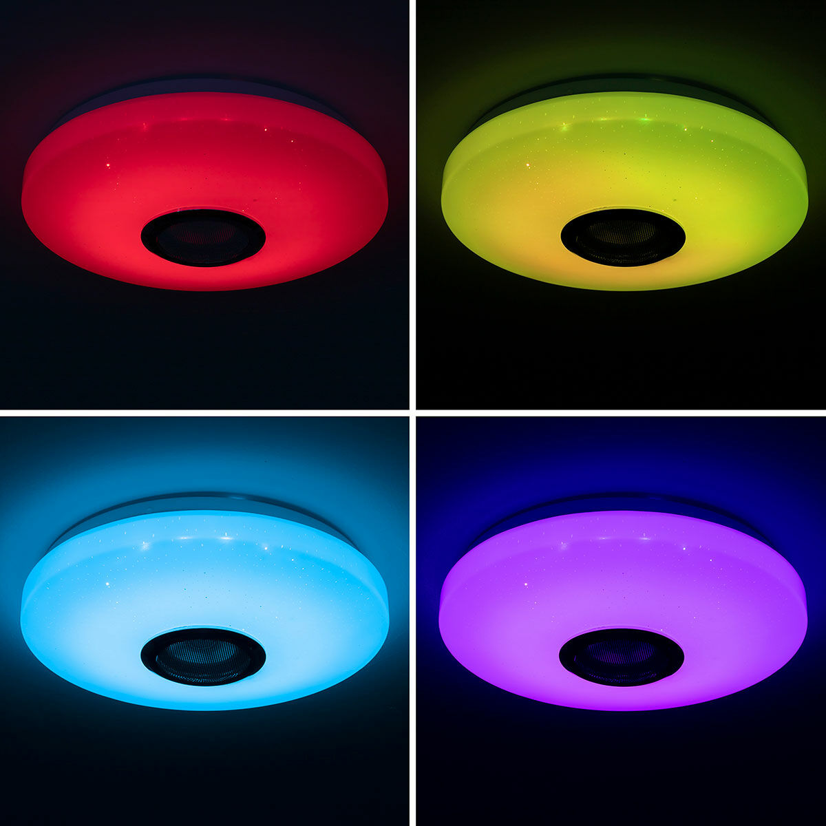 LED-taklampa med högtalare Lumavox InnovaGoods - 10