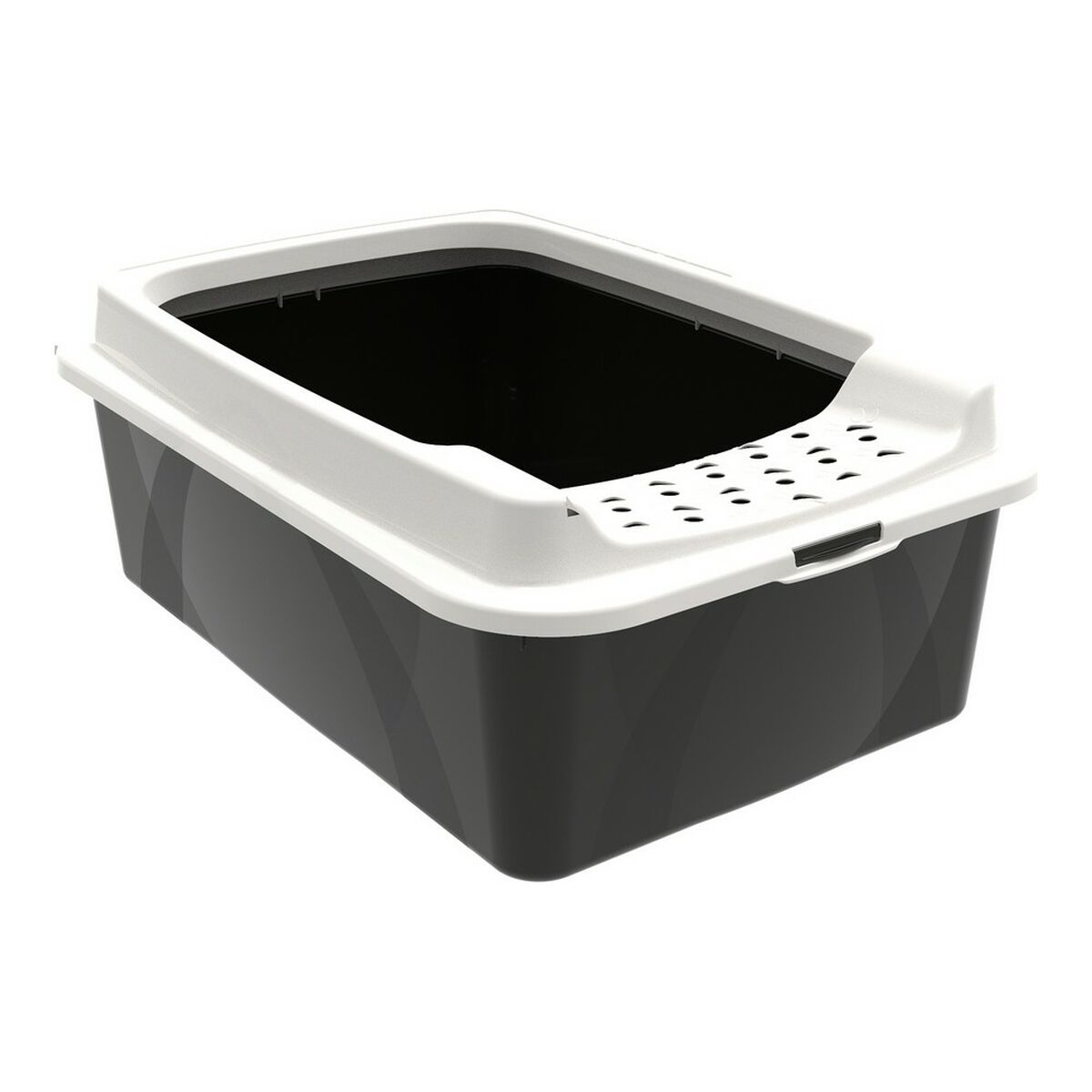 Kattlåda Rotho Bonnie Eco Svart 57,2 x 39,3 x 20,9 cm Plast - 2