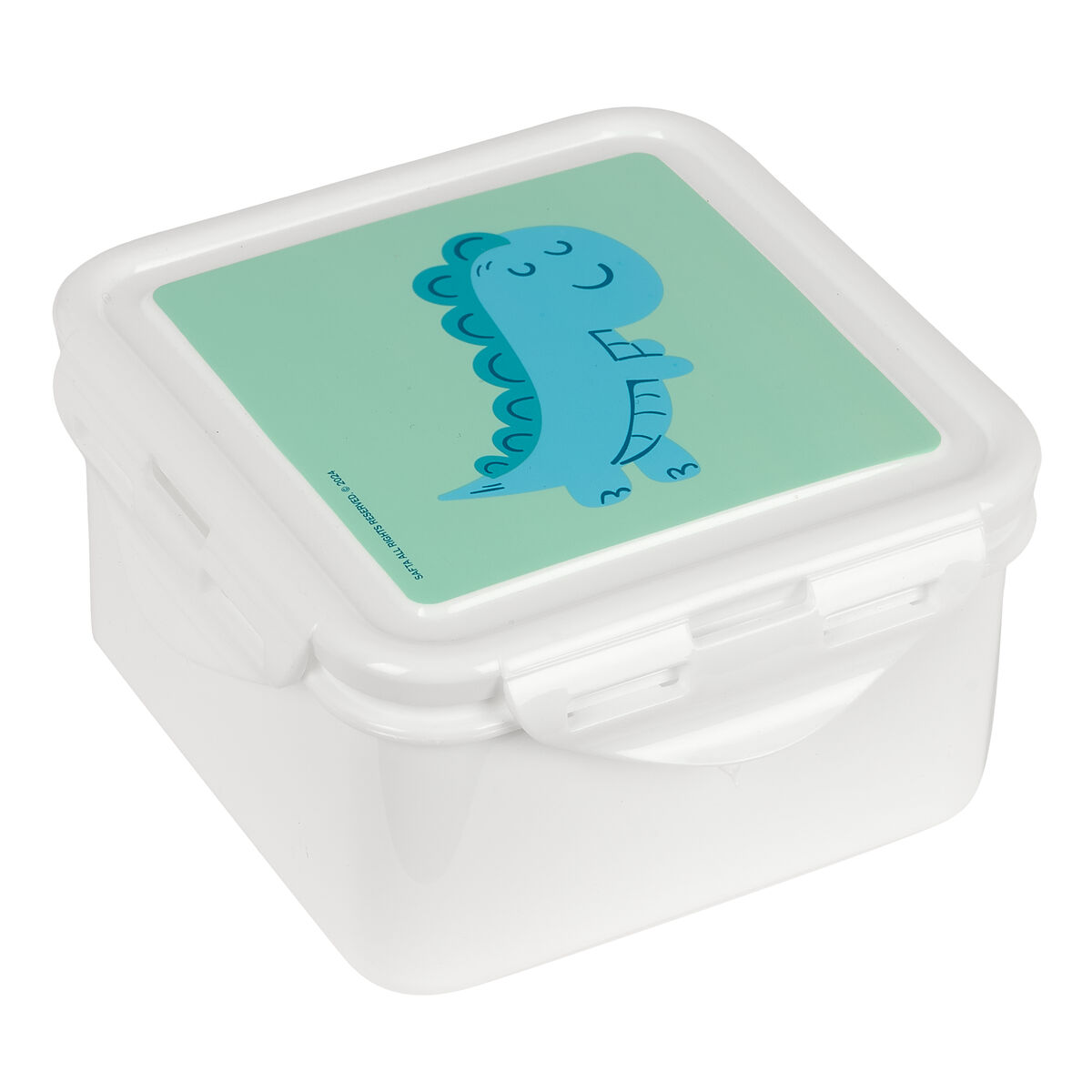 Lunchlåda Safta Dino Grön 13 x 7.5 x 13 cm