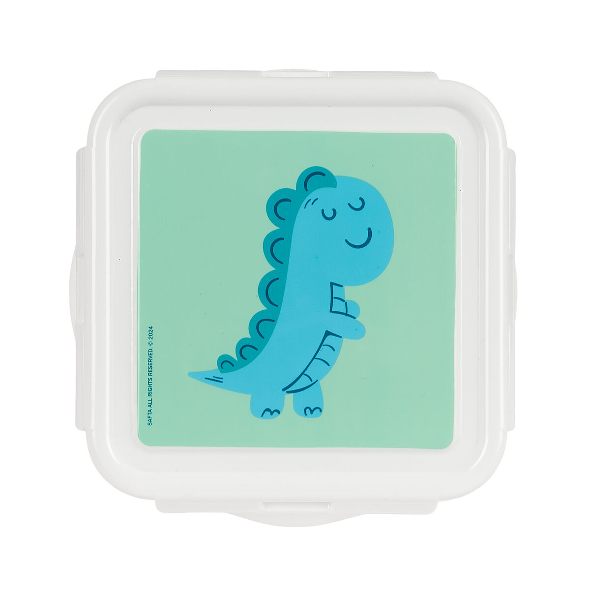 Lunchlåda Safta Dino Grön 13 x 7.5 x 13 cm - 2