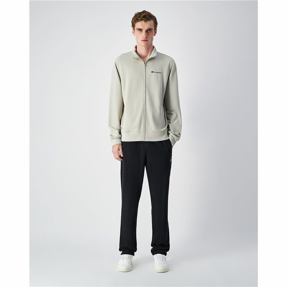 Träningsoverall, Vuxen Champion Full Zip Suit Vit Män - 2