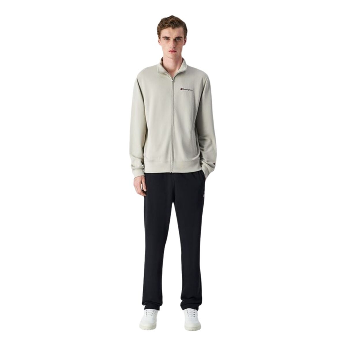 Träningsoverall, Vuxen Champion Full Zip Suit Vit Män