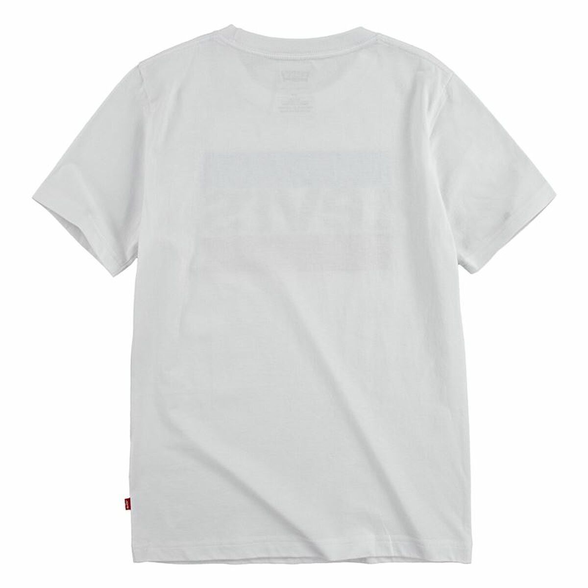 T-shirt med kortärm Barn Levi's Sportswear Logo Vit - 10