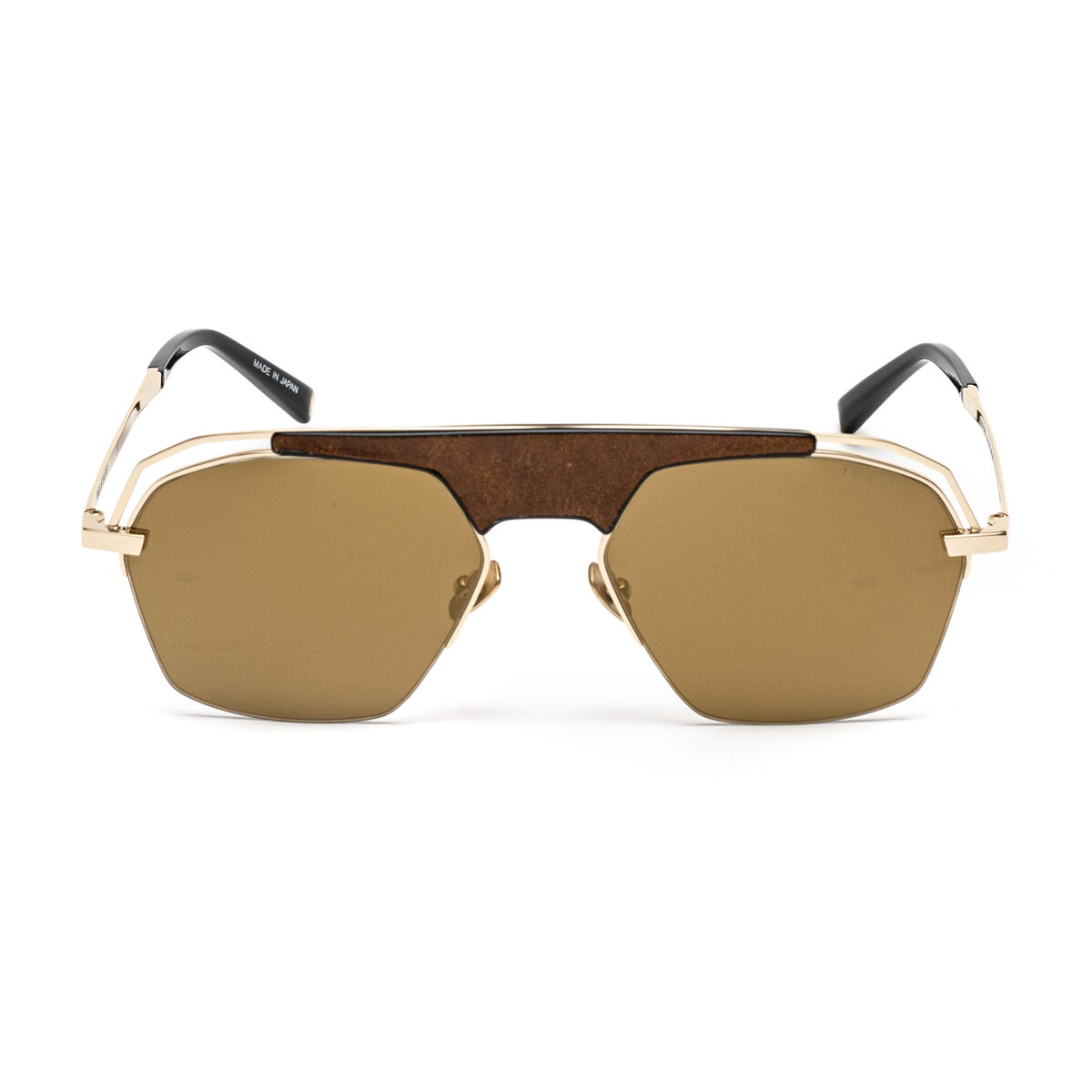Herrsolglasögon Belstaff MAXFORDDORAD Gyllene ø 57 mm - 2