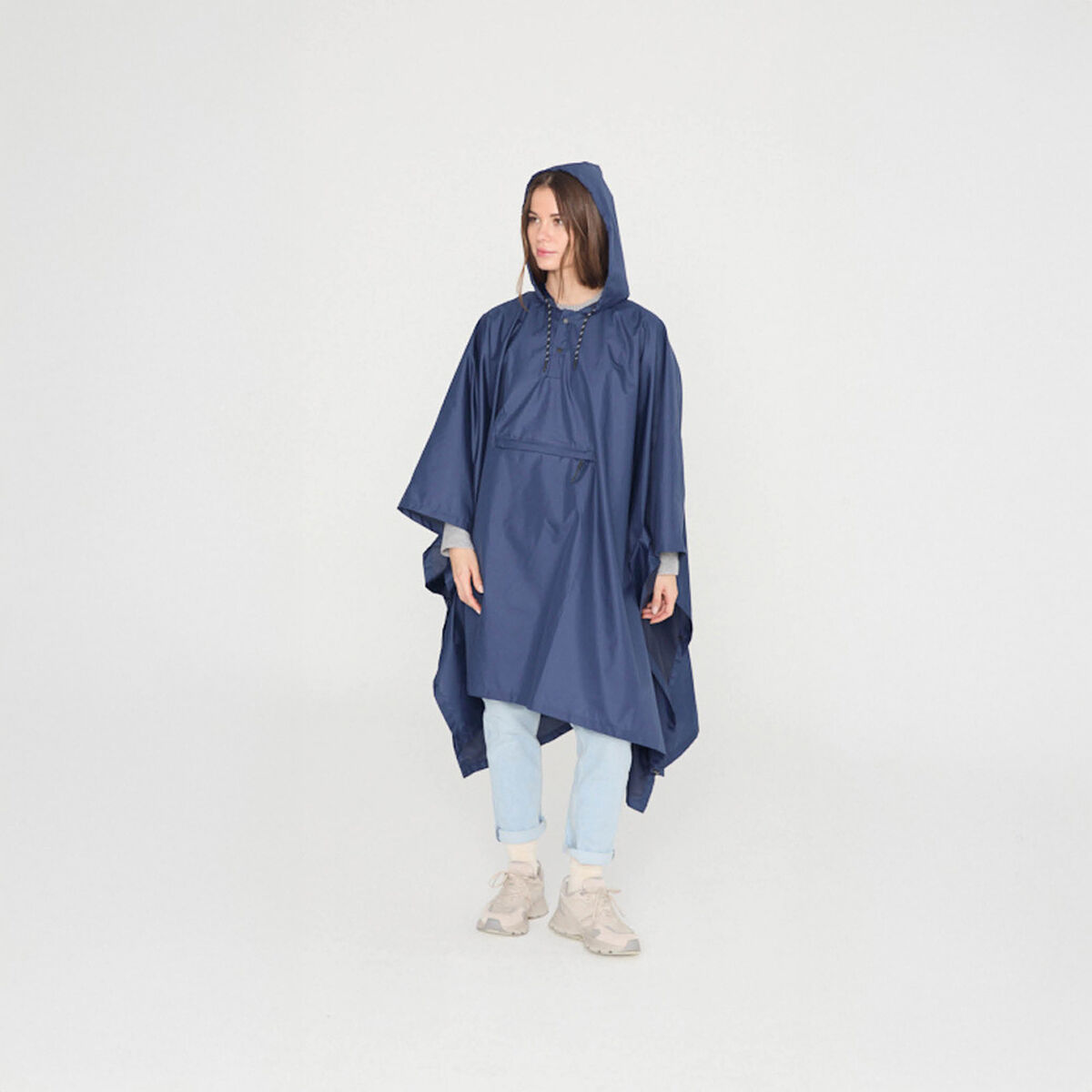 Regnkappa Bisetti Mörkblå (One size) - 2