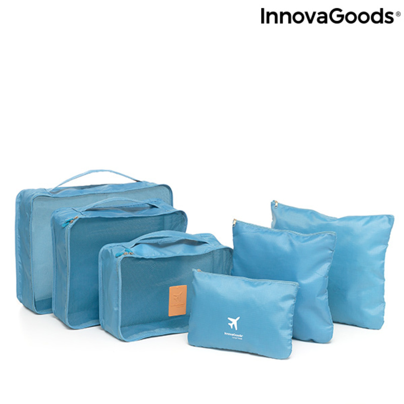 Set med förvaringsväskor för resväskor Luggan InnovaGoods 6 Delar - 11