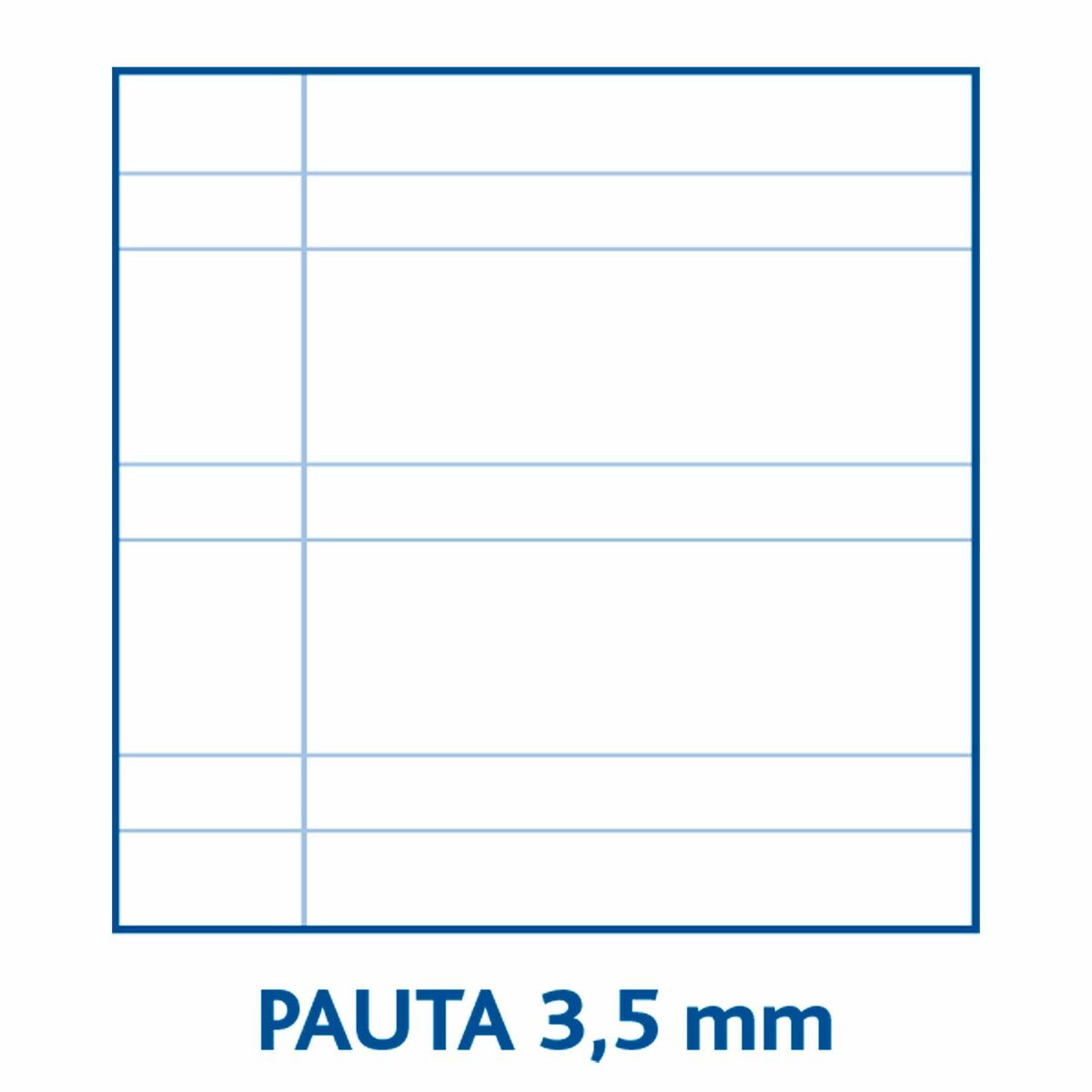 Anteckningsbok Papyrus Din A4 80 Blad (5 antal) - 3