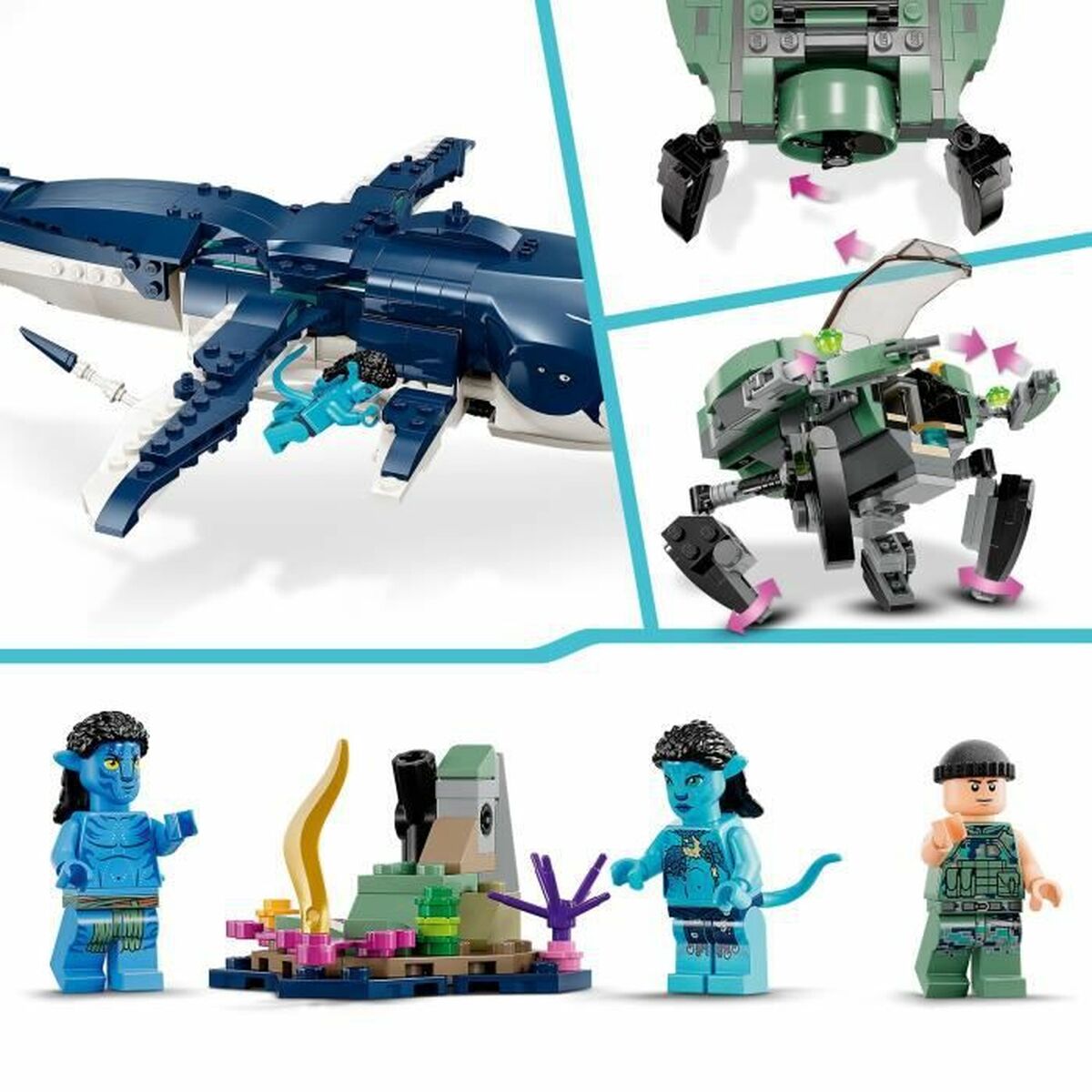 Playset Lego Avatar 75579 Payakan the Tulkun and Crabsuit 761 Delar - 3