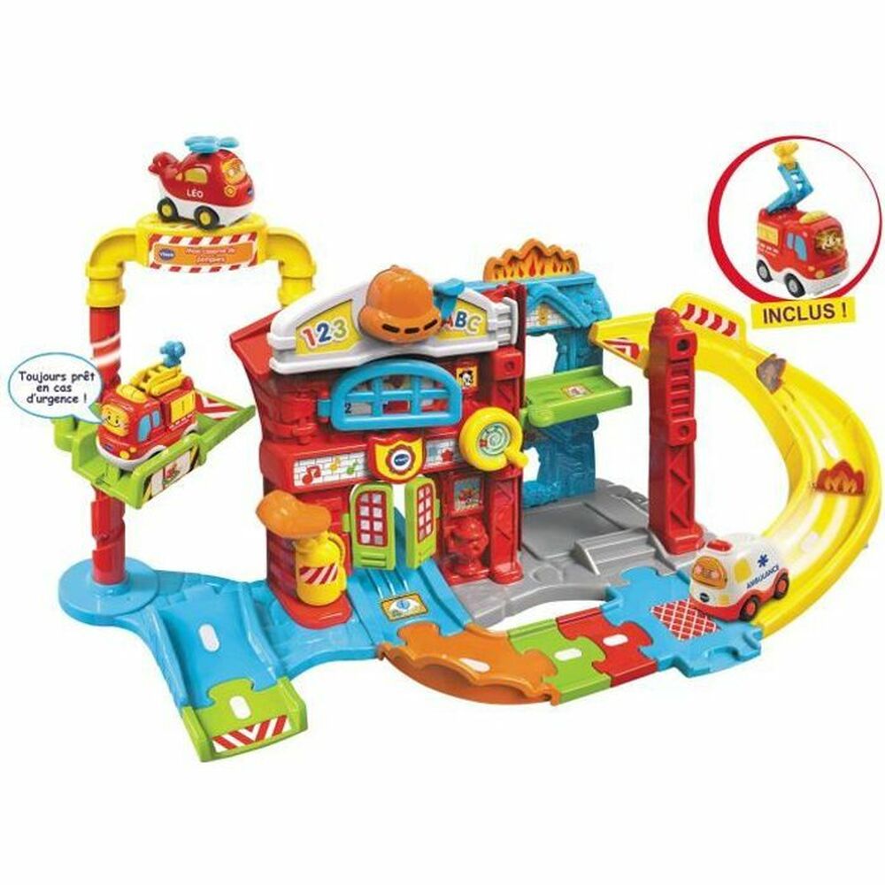 Fordonsspel Vtech Maxi Fire Station med ljud (FR) - 4