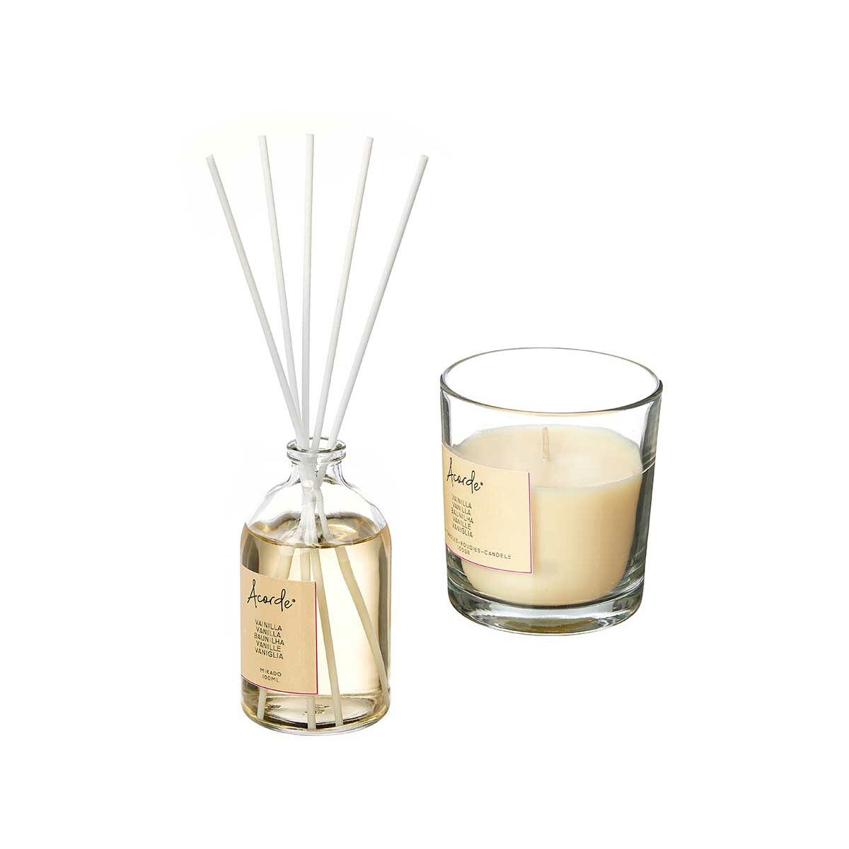 Set med luftfräschare Acorde Vanilj 100 ml (6 antal) - 2