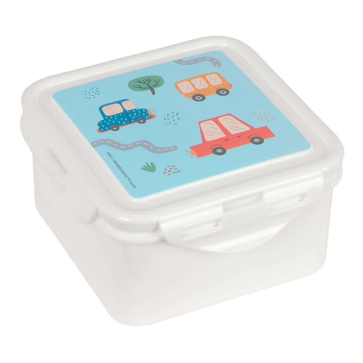 Lunchlåda Safta Coches Blå 13 x 7.5 x 13 cm