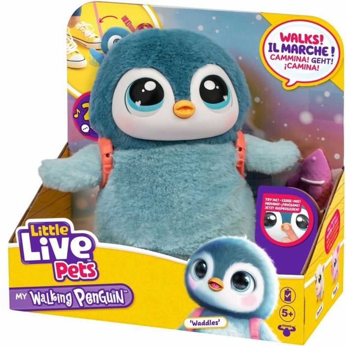 Bebisdocka Moose Toys My Little Penguin - 4