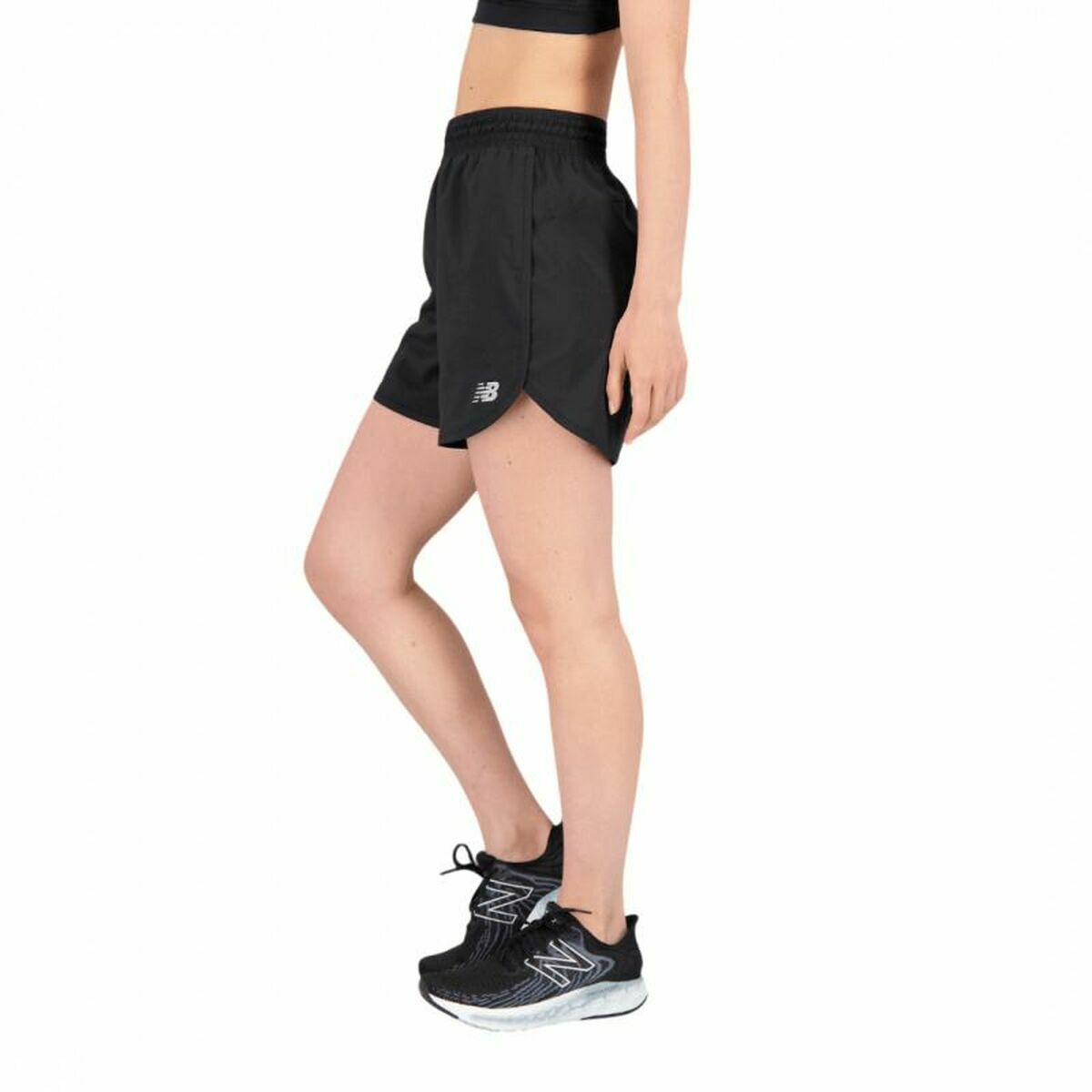 Sportshorts för kvinnor New Balance Accelerate 5 Svart - 5