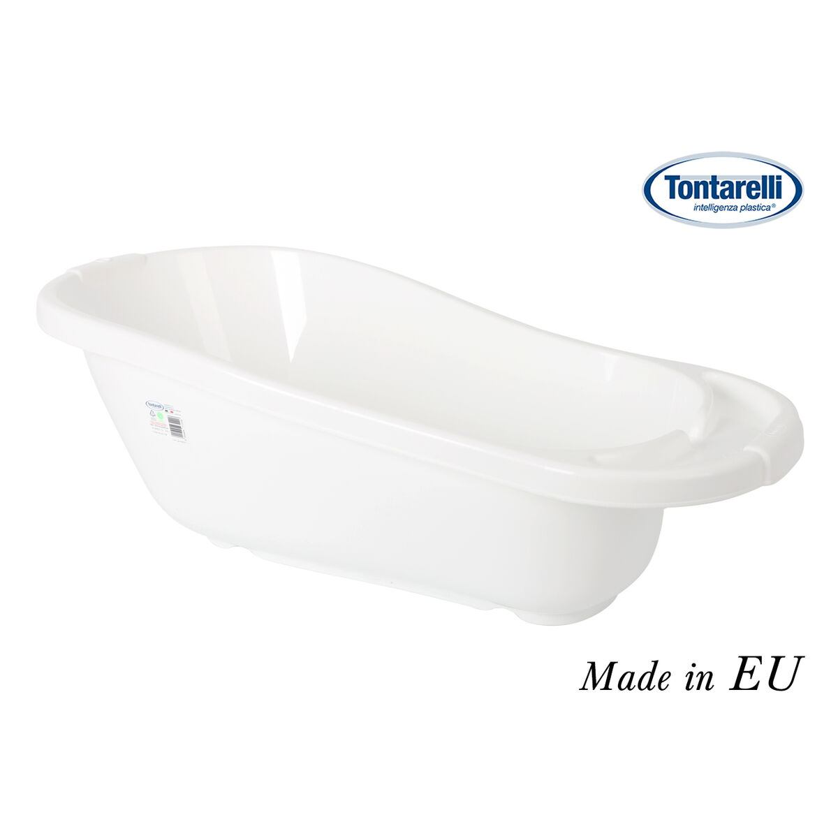 Badkar Tontarelli Baby Vit 80 x 41 x 27 cm (6 antal) - 2