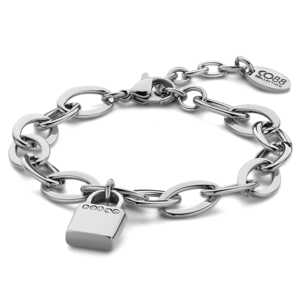 Damarmband CO88 Collection 8CB-90783 Silvrig