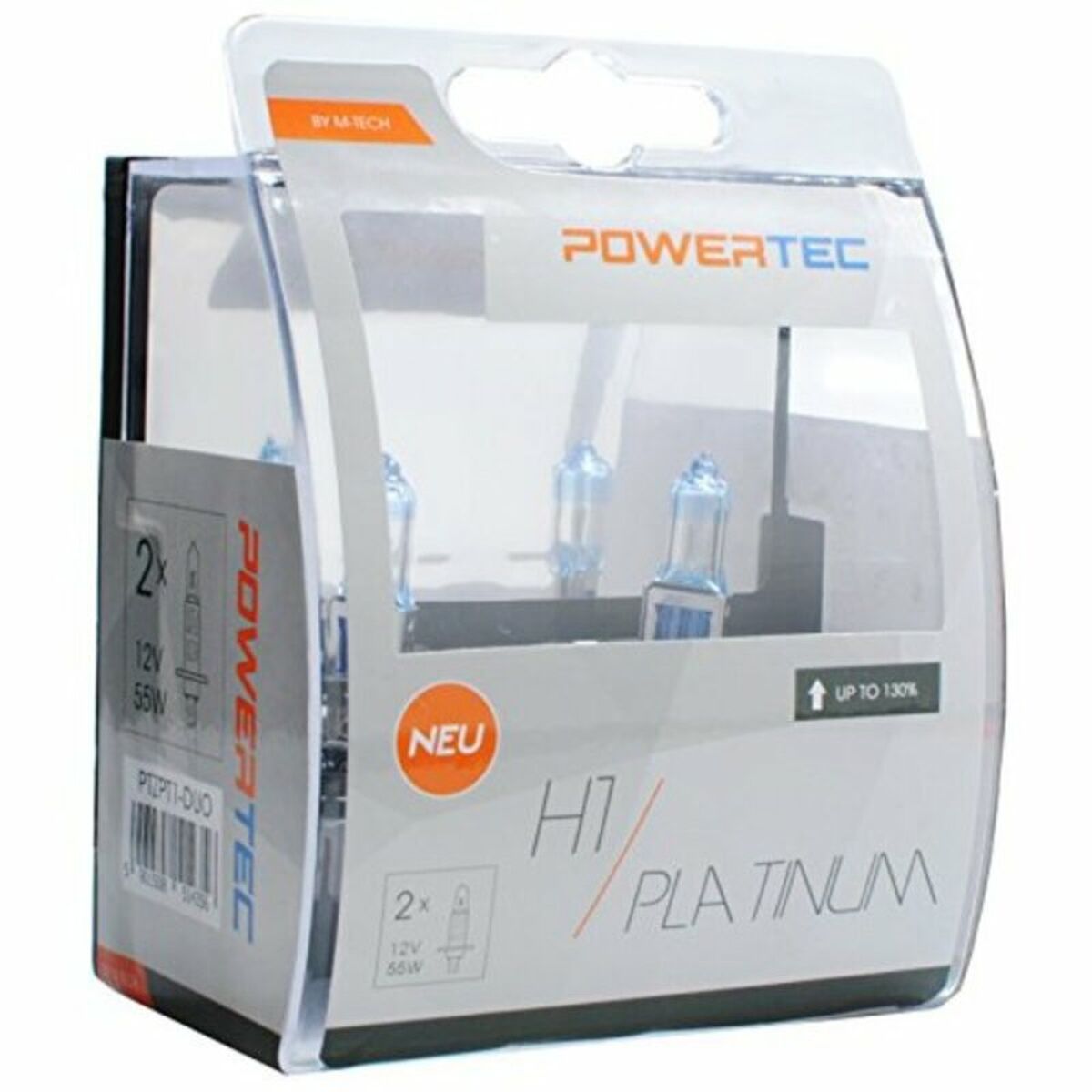Glödlampa för bil M-Tech PTZPT1-DUO H1 55 W 12 V