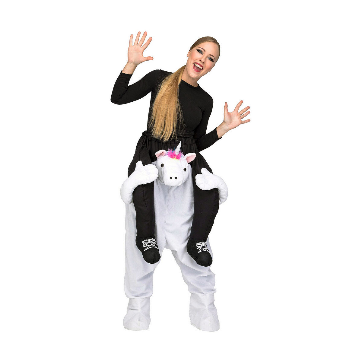Maskeraddräkt vuxna My Other Me Enhörning Vit One size - 4