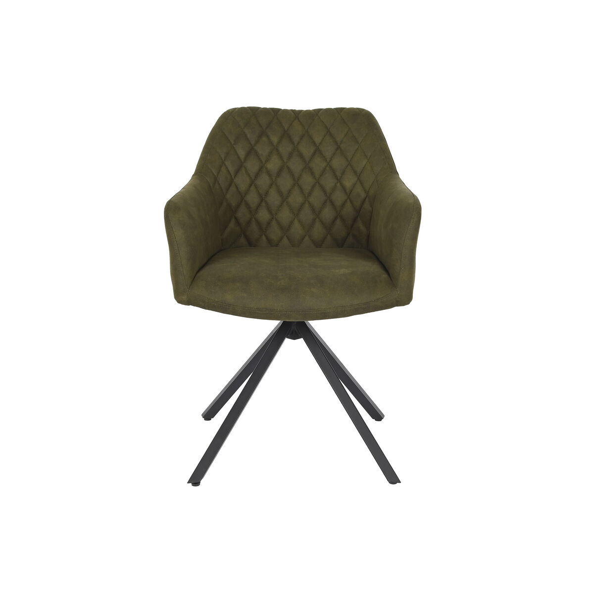 Stol DKD Home Decor Svart Grön 55 x 58 x 83 cm - 8