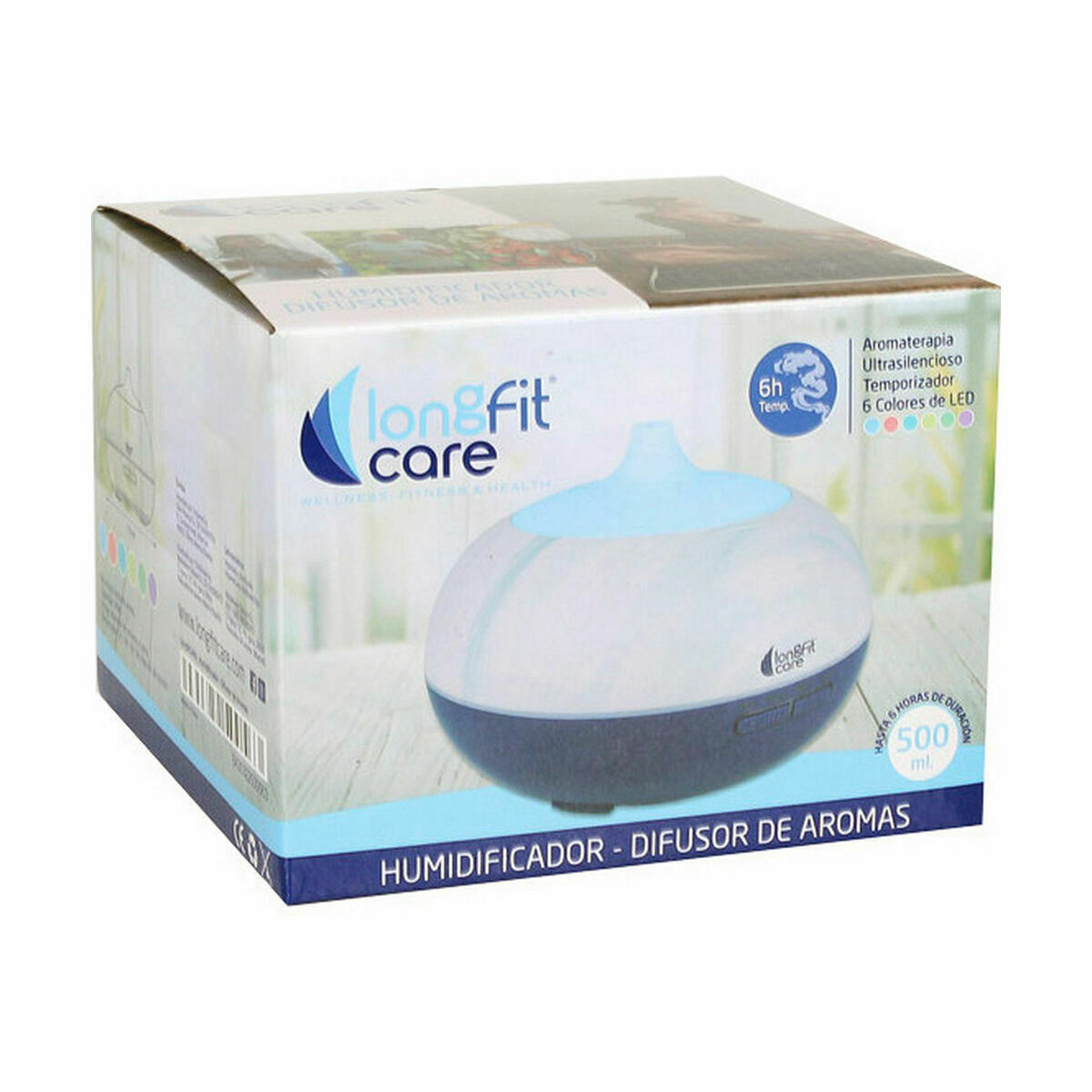 Diffuser av eteriska oljor LongFit Care Luftfuktare (2 antal) - 2