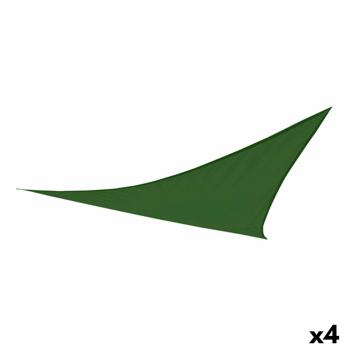 Skugga segel Aktive Triangulär Grön 500 x 0,5 x 500 cm (4 antal) - 5