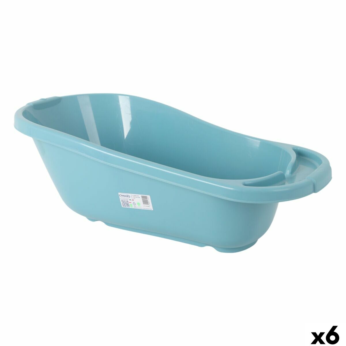 Badkar Tontarelli Baby Blå 80 x 41 x 27 cm (6 antal)