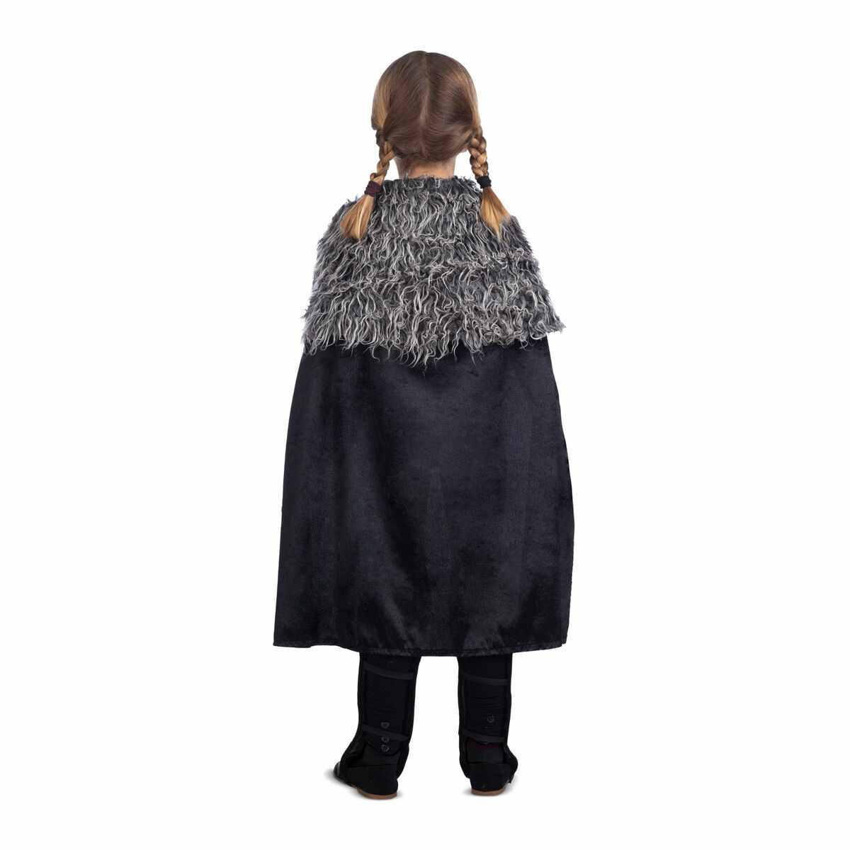 Maskeraddräkt för barn My Other Me Vikingakvinna Svart Grå (5 Delar) - 12