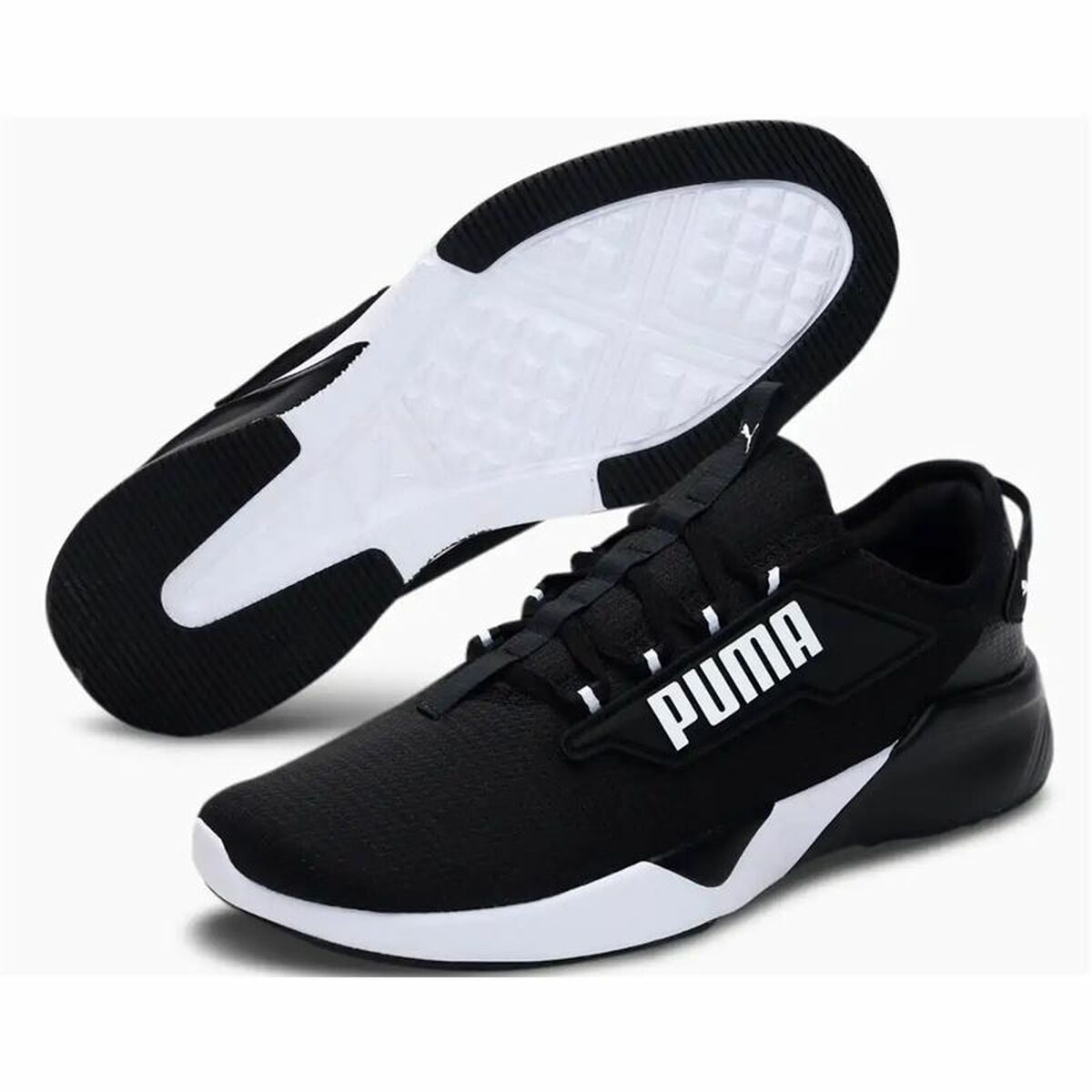 Sportskor Casual Herr Puma Retaliate 2 Svart - 5
