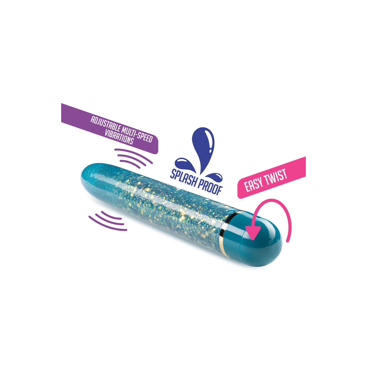 Patronvibrator Blush The Collection Blå - 3
