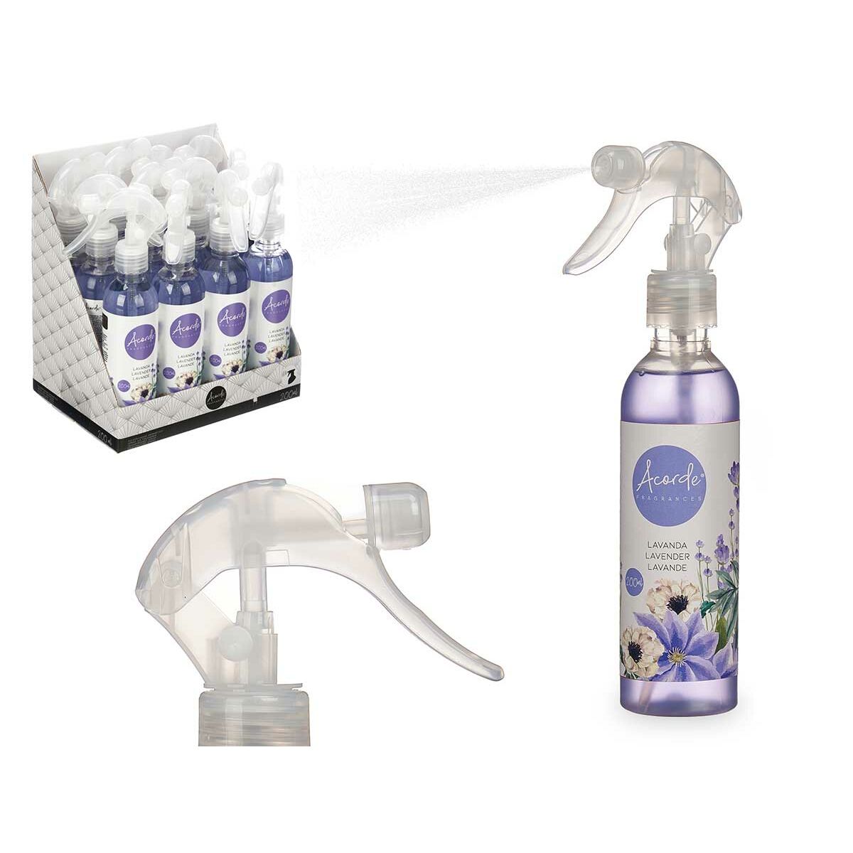 Luftrenare Acorde Lavendel 200 ml (12 antal) - 3