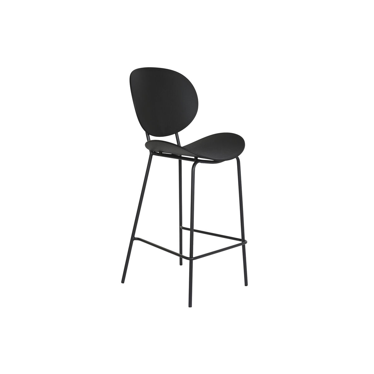 Sittpall DKD Home Decor 52,5 x 49 x 104 cm 50 x 51 x 104 cm Svart Metall polypropen - 6