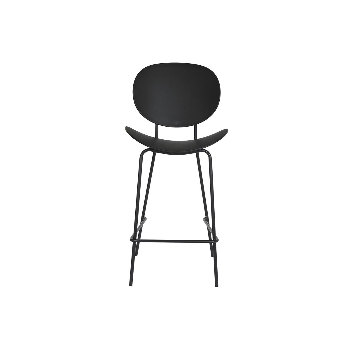 Sittpall DKD Home Decor 52,5 x 49 x 104 cm 50 x 51 x 104 cm Svart Metall polypropen - 8