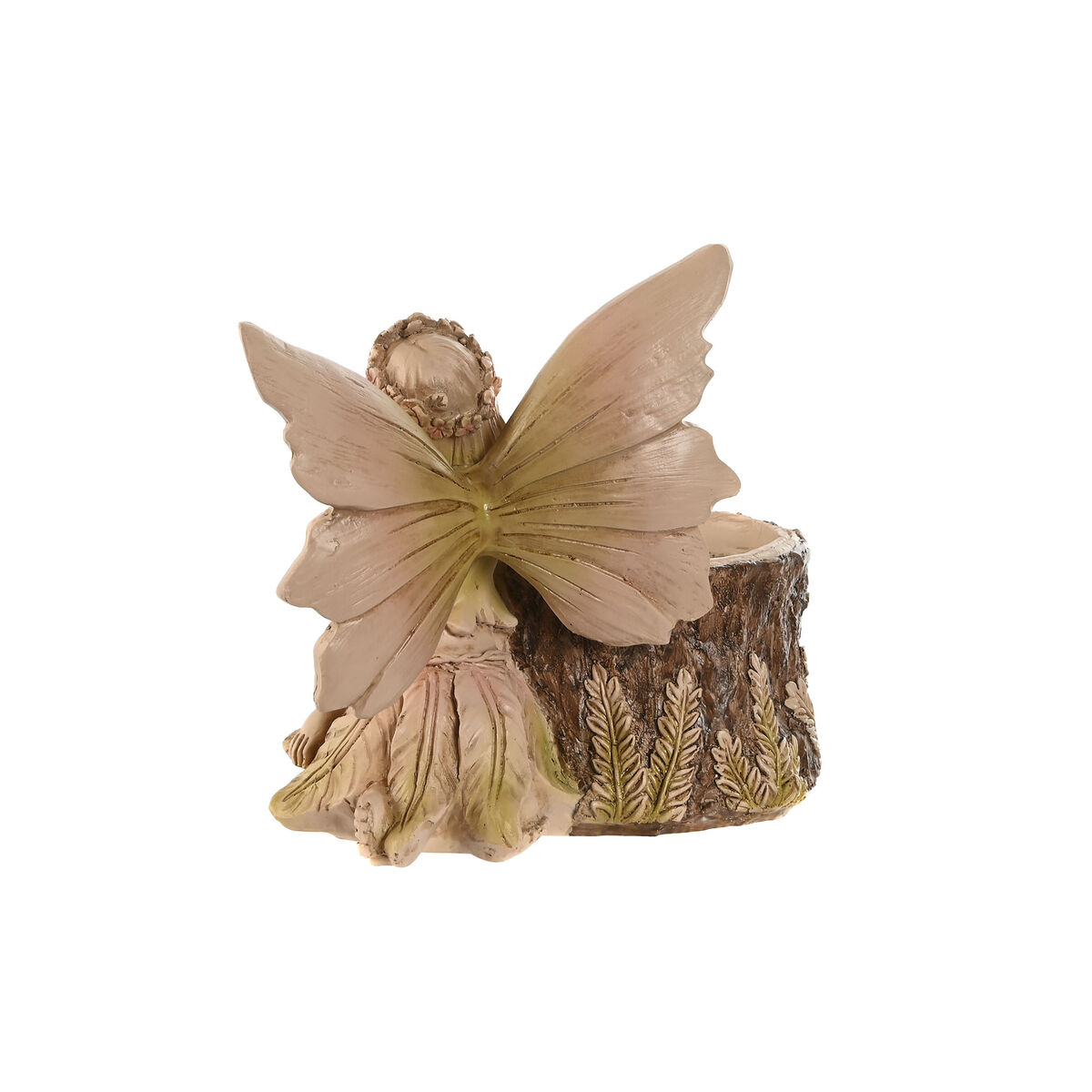 Prydnadsfigur Home ESPRIT Brun Fe 18 x 10 x 15 cm (2 antal) - 2
