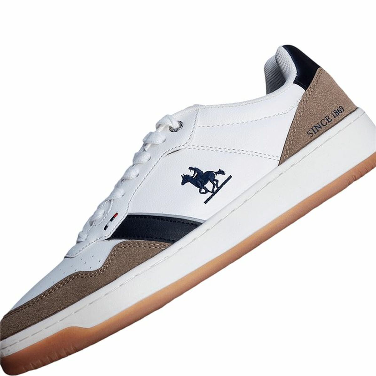 Sportskor Casual U.S. Grand Polo Ginnica Mix Vit - 3