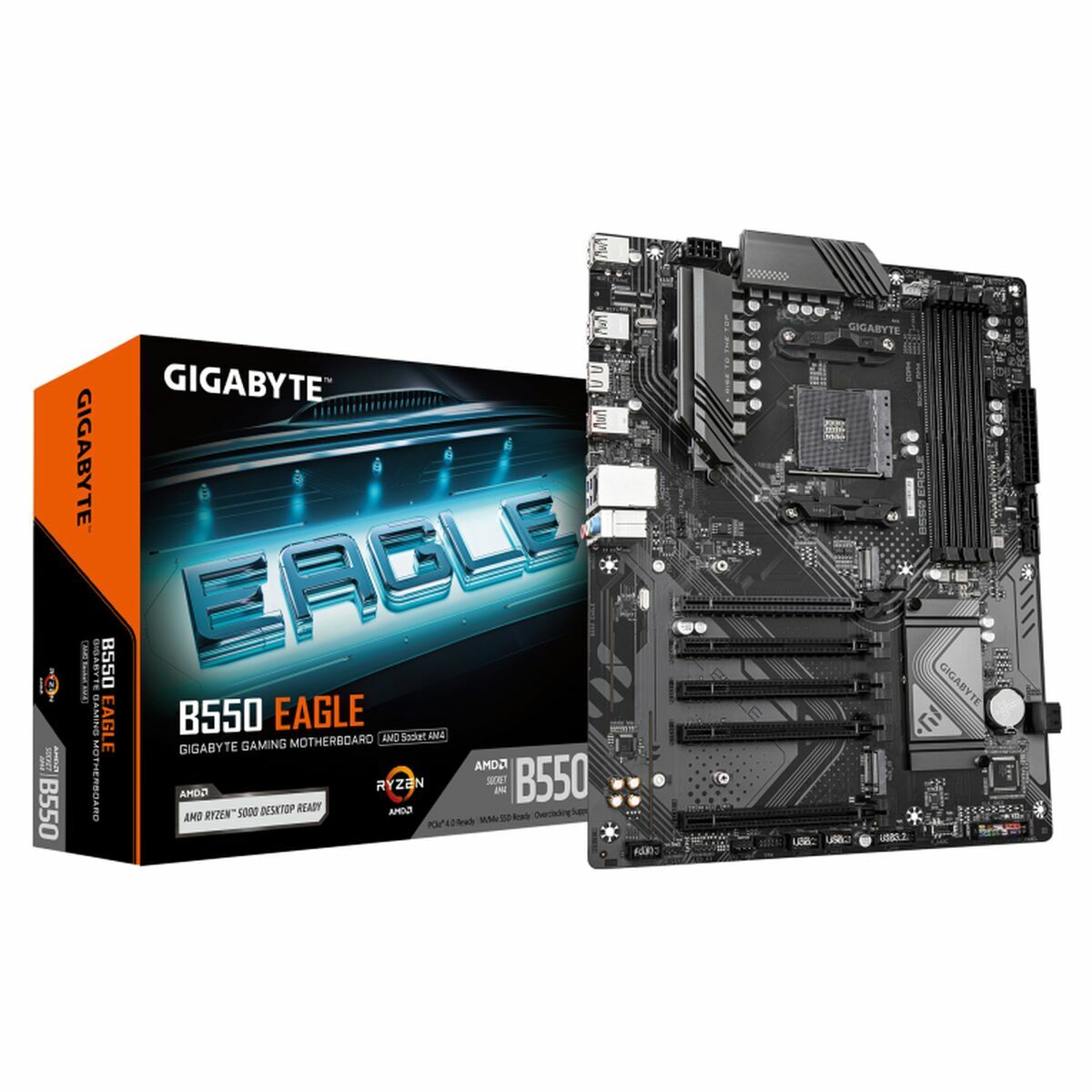 Moderkort Gigabyte B550 EAGLE AMD B550 AMD AMD AM4