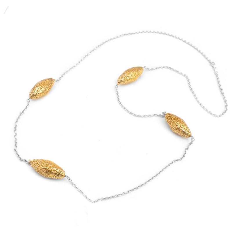 Damhalsband Folli Follie 1N9S007Y 40 cm - 2