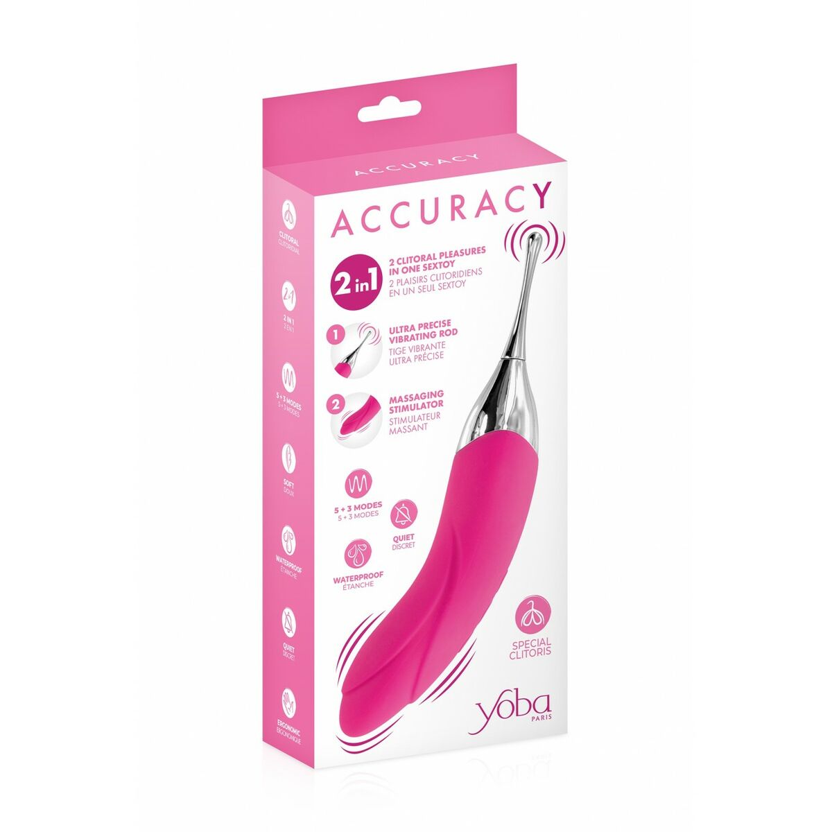 Vibrator Yoba Rosa - 3