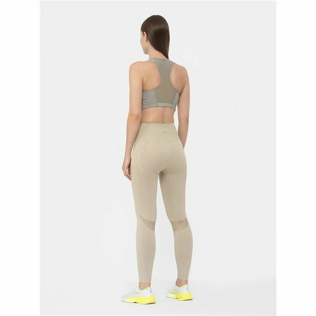 Sport-leggings, Dam 4F Functional SPDF012 Beige - 3
